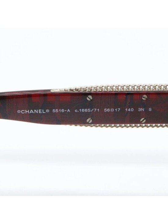 Chanel Sunglasses 71 Red Eyewear